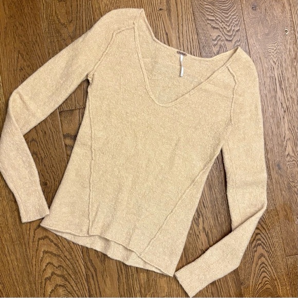 Free People Everyday V-Neck Sweater - Picture 7 of 7